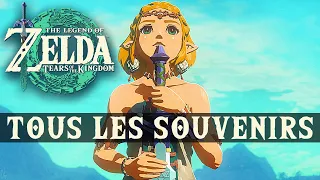 ZELDA TEARS OF THE KINGDOM - TOUTES LES CINEMATIQUES DES SOUVENIRS