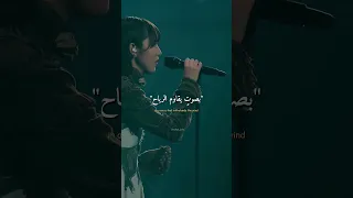 صوتها 🥹🫶🏻( اغنيه انمي suzum الشهيره naroka hara ) مترجمه