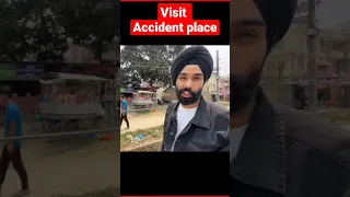 Jatt Prabhjot visit his accident place in Nepal | MotoNBoy #motonboy #jattprabhjot #shorts #h2