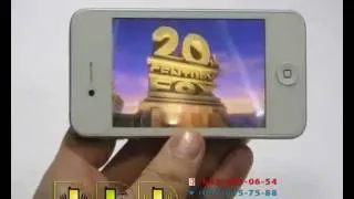Видеообзор китайской копии iPhone 4G (W88) White