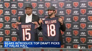 NFL Draft continues  for 2nd, 3rd rounds after Chicago Bears select Williams, Odunze in 1st round