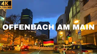 Offenbach am Main Tour 2022 Germany - 4K- 60FPS