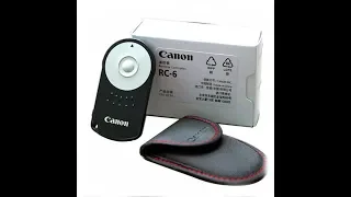 RC-6 for Canon, Дистанционное управление Вашей камерой Canon (7D)