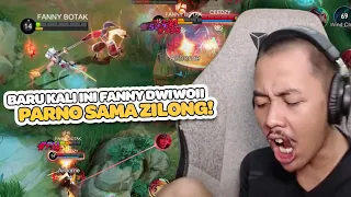 BARU KALI INI❗️Fanny Dwi Woii Parno Banget Sama Zilong - Mobile Legends