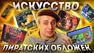 Пиратские обложки игр 90-х