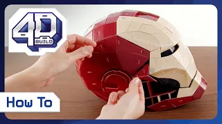 Marvel Iron Man Puzzle from 4D Build | How To Build
