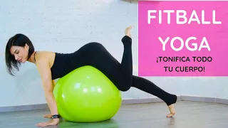 💚 FITBALL YOGA. TONIFICA TODO TU CUERPO. Salud y bienestar