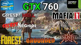 GTX 760 Test in 8 Games in 2021