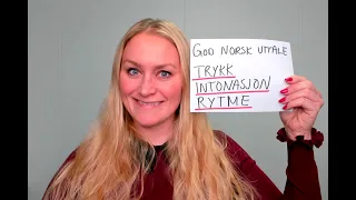 Video 941 GOD NORSK UTTALE - trykk - intonasjon - rytme