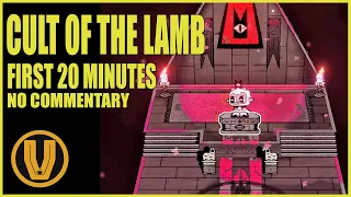 Cult of the Lamb Gameplay Walkthrough - First 20 Minutes No Commentary 4K 60fps