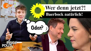 Grüne Kanzlerkandidatur: Baerbock und Habeck im "Hinterzimmer deluxe" | Inside PolitiX