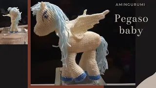 Amigurumi, Caballo pegaso baby (a crochet)@ToniAlvarezJeLa  (Subtitulos)