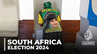 South Africans vote in most competitive election since end of apartheid