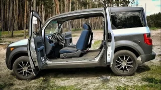 Honda Element / Единственный полноценный обзор на русском YouTube