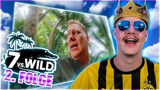 "SCHALLERTS bei dem TYPEN?!" 🤣 | 7 vs. Wild: Panama - Tödliches Paradies | Folge 2 REACTION