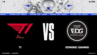 T1 vs. EDG | Worlds Group Stage Day 2 | T1 vs. Edward Gaming (2021)