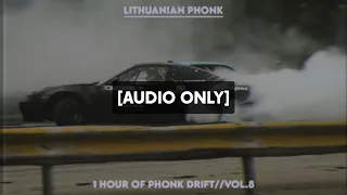 1 HOUR OF PHONK DRIFT//VOL.8 (Audio)