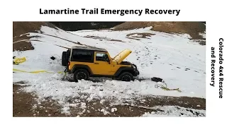 Colorado 4x4 Rescue and Recovery - Jeep JK STUCK - Lamartine Trail - Low Temperatures