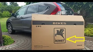 Jednak Romet - Prezent dla żony  - Jak złożyć rower z kartonu