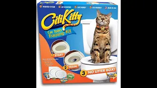 CitiKitty As Seen on Shark Tank Cat Toilet Training Kit