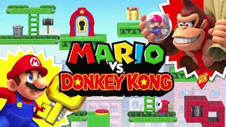 Mario vs. Donkey Kong - Full Demo Walkthrough (100%)