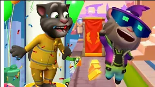 Funny My Talking Tom VS Talking Tom Time Rush gameplay walkthrough (443)