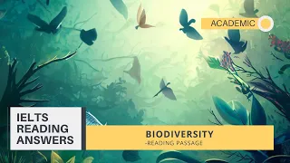 Biodiversity reading answers with locations.