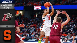 Lafayette vs. Syracuse Men’s Basketball Condensed Game | 2021-22 ACC Men’s Basketball