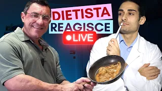 (LIVE) Dietista Reagisce ai Full Day of Eating degli Youtuber Italiani