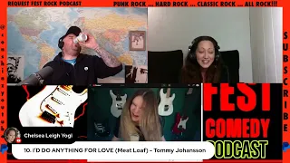 TOMMY JOHANSSON I Would Do Anything For Love  Request Fest Reaction Clip