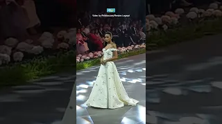 Future bride Maxine Medina models Rhett Eala bridal gown