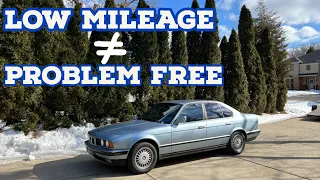 Full Inspection of my 80k Mile E34 525i | Everything That Needs to be Addressed