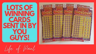 Big Scratch cards wins by my viewers, and £20 of scratch cards scratched by me! Thank you everyone