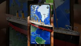 Titanic in Google Earth? 🌎 Google maps