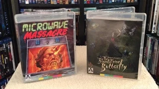 Microwave Massacre / The Bloodstained Butterfly Blu Ray Unboxing & Review