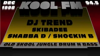 Skibadee, Shabba D, Shockin B & DJ Trend (The Orignial SASAS) - Dec 1997 - Kool FM 94.5