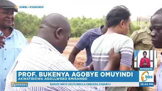 Prof. Bukenya Akutte Omuyindi, Amusanze Ayiwa Ettaka mu Lutobazi