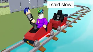 Roblox Cart Ride BUT Cart is TOO FAST