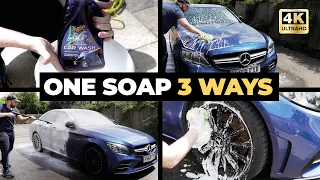 This shampoo is AMAZING! Cleaning my C43 with only 1 product