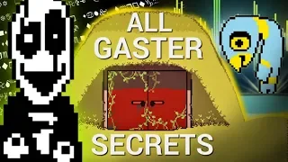 All Gaster SECRETS in Deltarune! (Deltarune secrets)