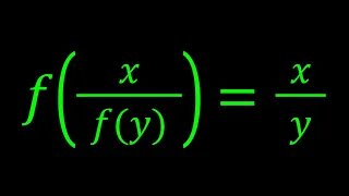 Solving a Quick and Easy Homemade Functional Equation