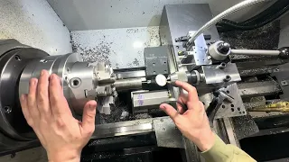 In depth look at chambering and fitting a barrel to an action using a CNC lathe. Tikka 22 Creedmoor