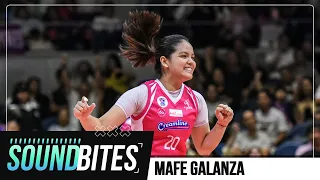 Mafe Galanza on stepping up for Creamline | Soundbites