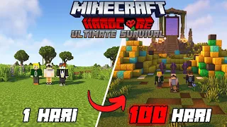 100 Hari di Minecraft Hardcore Ultimate Survival World ( EDISI BERTIGA ) @danielbieje @RiDhh