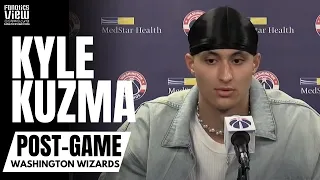 Kyle Kuzma Reacts to Playing With Kristaps Porzingis: "There's a Reason Why They Call Him Unicorn"