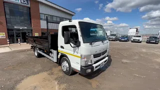 MITSUBISHI FUSO CANTER 7C15 7.5 TONNE DROPSIDE TIPPER 2017 - YC67 NPU