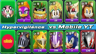 Sonic Forces Crazy Party Match: 10 Max Runners | HYPERVIGILANCE & vsMOBILE Gameplay Walkthrough