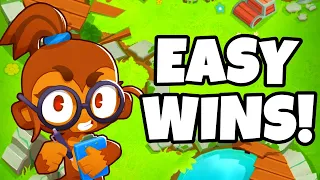 How To Get EASY WINS in Bloons TD Battles 2!
