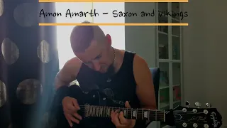 Amon Amarth - Saxons and Vikings quitar cover