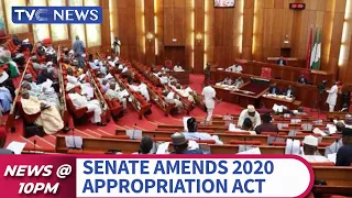 Senate Amends 2020 Appropriation Act To Reflect Current Realities